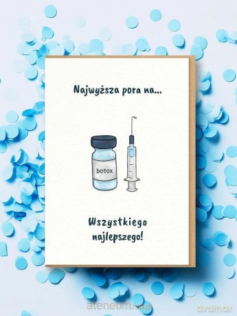 Karnet okolicznościowy Botoks