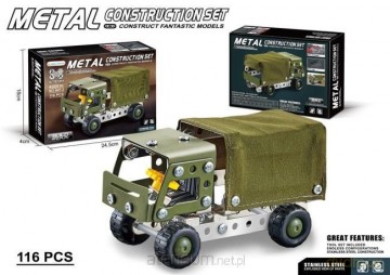 Konstruktor metalowy 112el [KLOCKI]