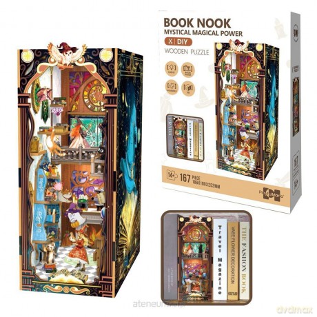 Książkowy zakątek magiczny domek [PUZZLE]