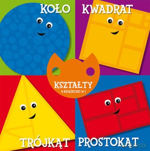 Kształty 4 Książeczki W 1 [KSIĄŻKA]
