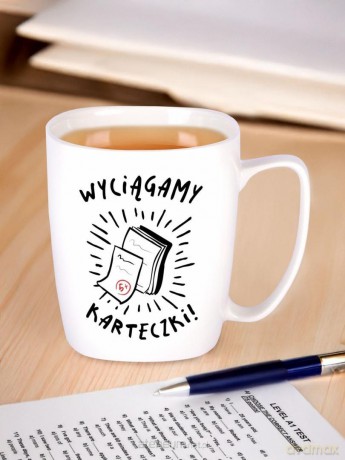 Kubek Wyciągamy karteczki