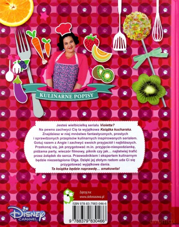 Książka Kucharska Violetta Disney - Alessandra De Tommasi [KSIĄŻKA]