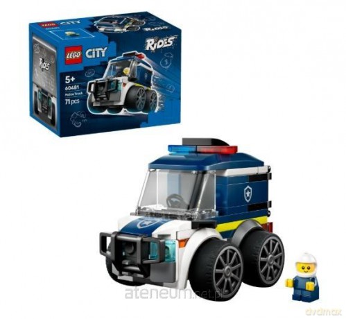 LEGO CITY Ciężarówka policyjna (60481) [KLOCKI]