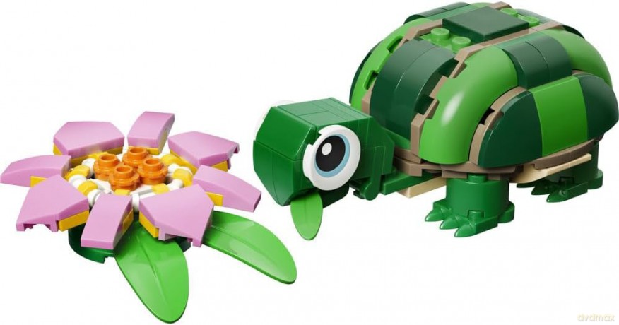 LEGO CREATOR Żółw i kwiat lilii wodnej (31377) [KLOCKI]