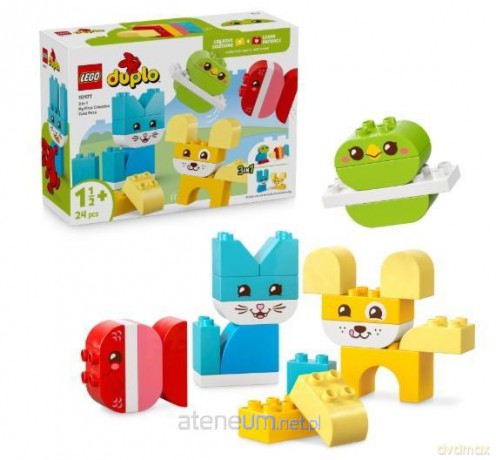 LEGO DUPLO Kreatywne zwierzaki 3w1 (10477) [KLOCKI]