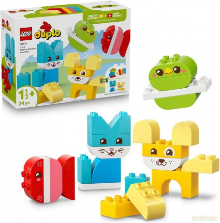 LEGO DUPLO Kreatywne zwierzaki 3w1 (10477) [KLOCKI]