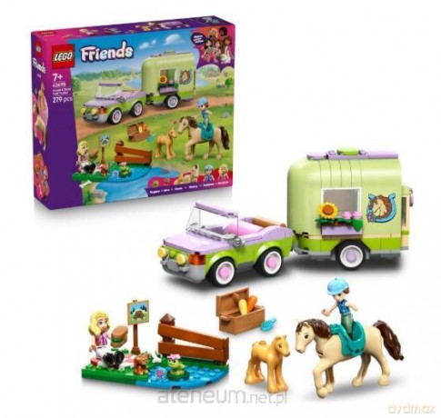LEGO FRIENDS Przyczepa z koniem... (42695) [KLOCKI]
