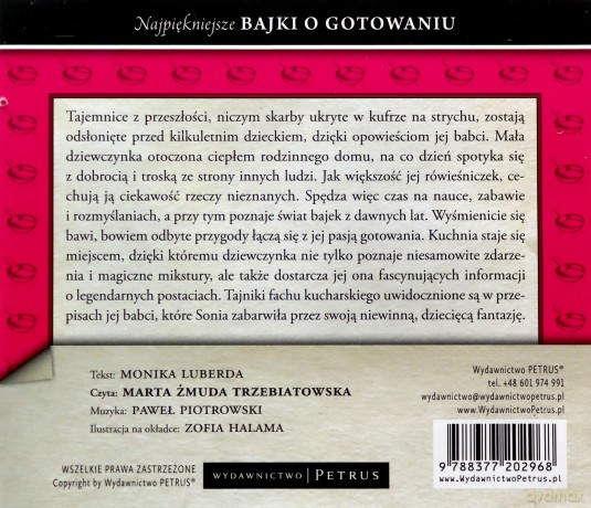 Mp3 Najpiękniejsze Bajki O Gotowaniu W Wesołym Wydaniu - Marta Żmuda Trzebiatowska, Paweł Piotrowski, Monika Luberda [KSIĄŻKA]