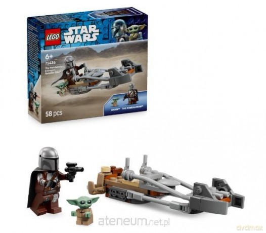 LEGO STAR WARS (75436) Śmigacz Mandalorianina i... [KLOCKI]