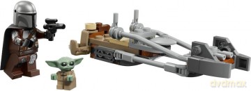 LEGO STAR WARS (75436) Śmigacz Mandalorianina i... [KLOCKI]