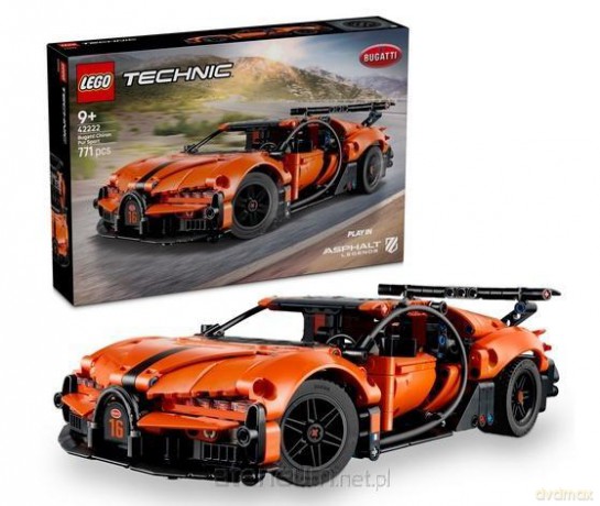 LEGO TECHNIC Hipersamochód Bugatti Chiron (42222) [KLOCKI]