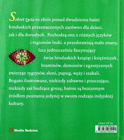 Baśnie Hinduskie Sekret Życia [KSIĄŻKA]