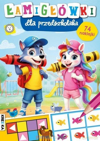 Łamigłówki dla przedszkolaka [KSIĄŻKA]