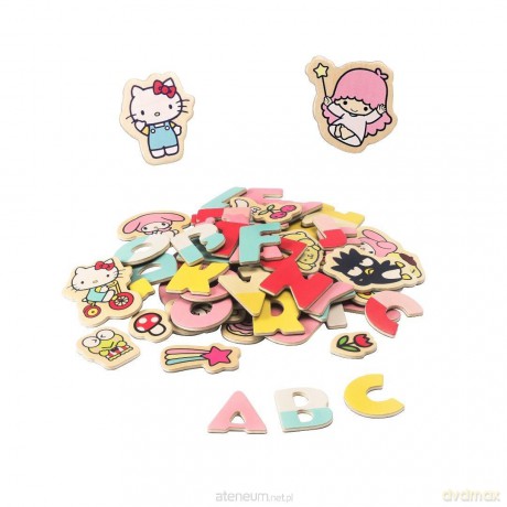 Magnetyczne literki i obrazki Hello Kitty - Hello Kitty