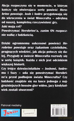 Przygody w świecie Minecrafta. Tom 2. Portal - S.D. Stuart [KSIĄŻKA]