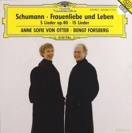 Von Otter,Forsberg: Schumann:Frauenliebe Und Leben [CD]