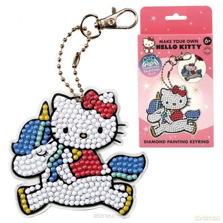 Maluj diamentami po numerach Hello Kitty - Hello Kitty