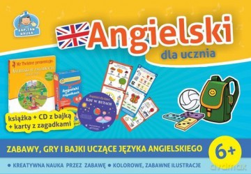 Pakiet Angielski Dla Ucznia Kapitan Nauka [KSIĄŻKA]