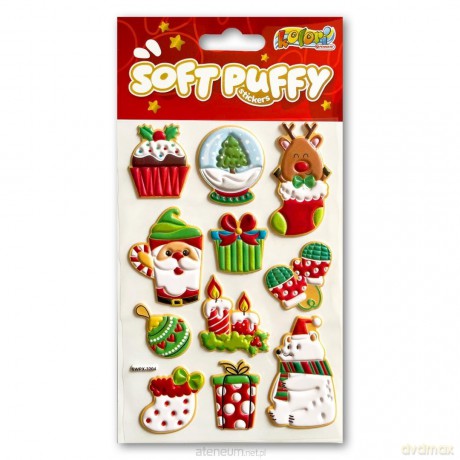Naklejki puffy Christmas Gifts