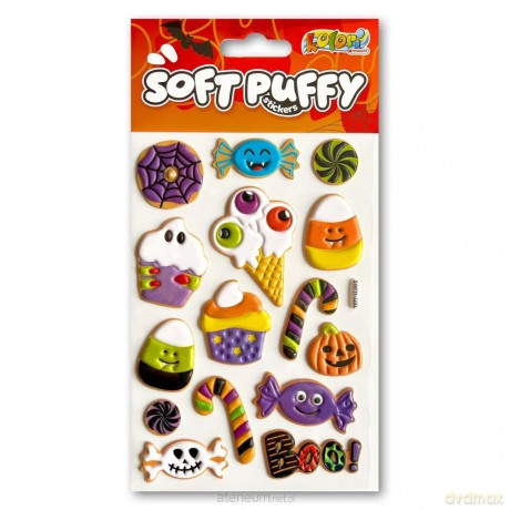 Naklejki puffy Halloween Sweets