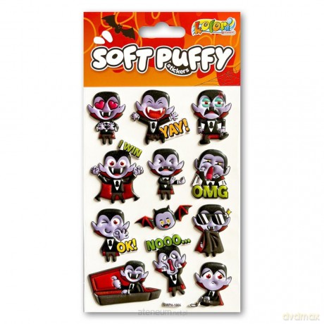 Naklejki puffy Halloween Vampires