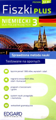 Niemiecki Fiszki Plus Dla Początkujących 3 [KSIĄŻKA]