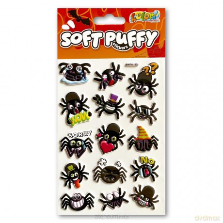 Naklejki puffy Spiders