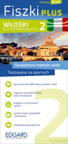 Włoski Fiszki Plus Dla Początkujących 2 [KSIĄŻKA]