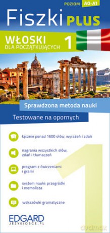 Włoski Fiszki Plus Dla Początkujących [KSIĄŻKA]