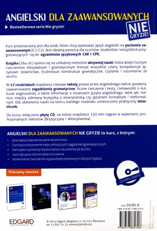 Angielski Dla Zaawansowanych Nie Gryzie [KSIĄŻKA]+[CD]