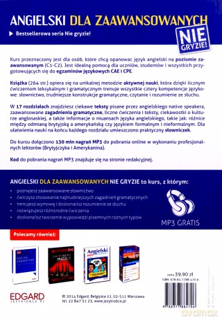 Angielski Dla Zaawansowanych Nie Gryzie [KSIĄŻKA]+[CD]