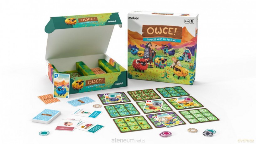 Owce: Zamieszanie na polanie [GRA PLANSZOWA]