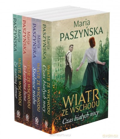 Pakiet: Wiatr ze wschodu (Tom 1-4) - Maria Paszyńska [KSIĄŻKA]