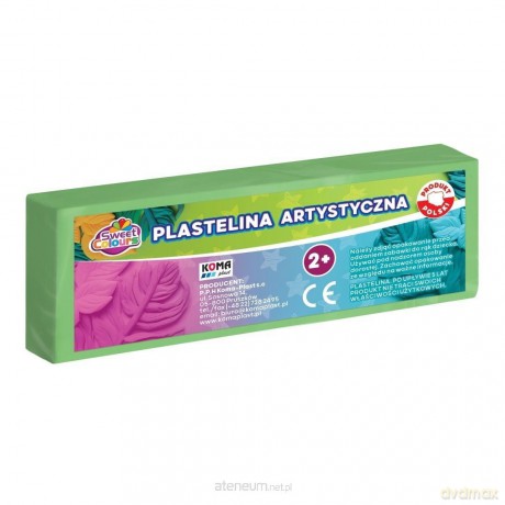 Plastelina Artystyczna pastelowa zielona