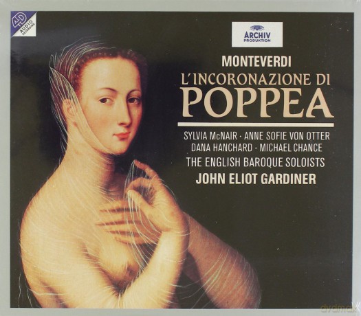 Von Otter,Mcnair,Gardiner: Monteverdi:L\'incoronazione Di Poppea [3CD]