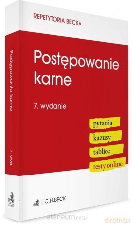 Postępowanie karne. Pytania. Kazusy. Tablice... [KSIĄŻKA]