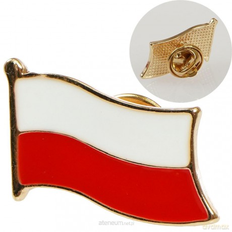 Przypinka - flaga Polski