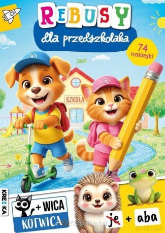 Rebusy dla przedszkolaka [KSIĄŻKA]