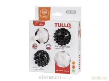 Sensorki Tullo. Piłki sensoryczne 4szt bez dziurki
