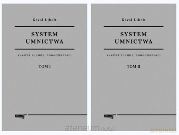 Systewm unictwa (Tom 1-2) - Karol Libelt [KSIĄŻKA]