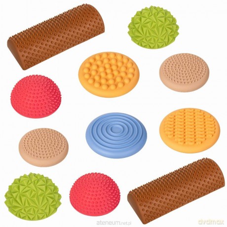 Tullo Fizjo Ścieżka sensoryczna 11szt pastelowa