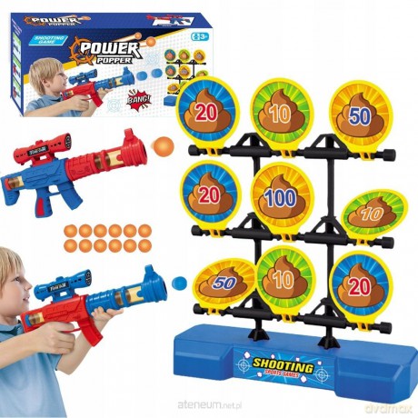Zestaw do strzelania z piankowymi nabojami