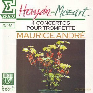Maurice Andre: 4 Concertos pour Trompette (J. Haydn, L. Mozart, W.A. Mozart) [CD]