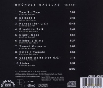 Manfred Brundl: Aisha [CD]