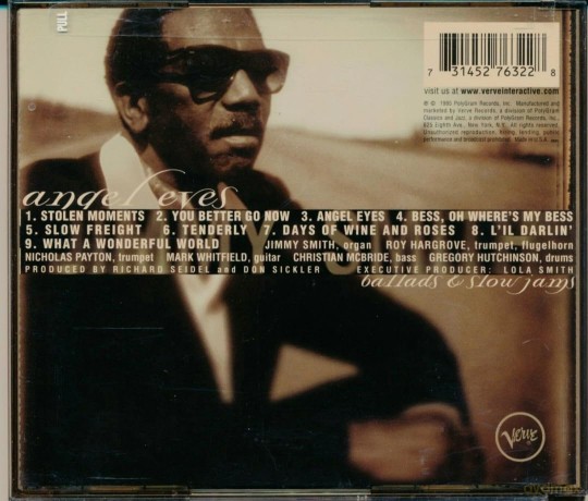 Jimmy Smith: Angel Eyes / Ballads & Slow Jams [CD]
