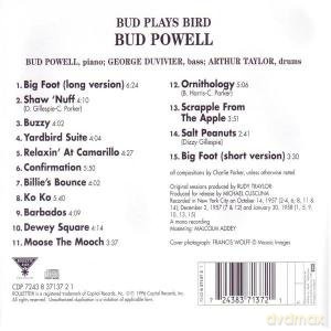 Bud Powell: Bud Plays Bird [CD]