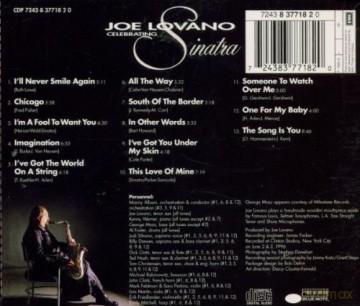 Joe Lovano: Celebrating Sinatra [CD]