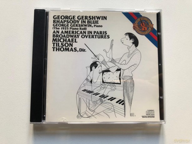 George Gershwin: Gershwin: Rhapsody In Blue (The 1925 Piano Roll), An American In Paris, Broadway Overtures [CD]