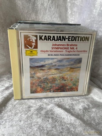 Berliner Philharmoniker & Herbert von Karajan: KARAJAN-EDITION ||| Brahms:Symphonie Nr.4, Haydn-Variationen, Tragische Ouverture [CD]