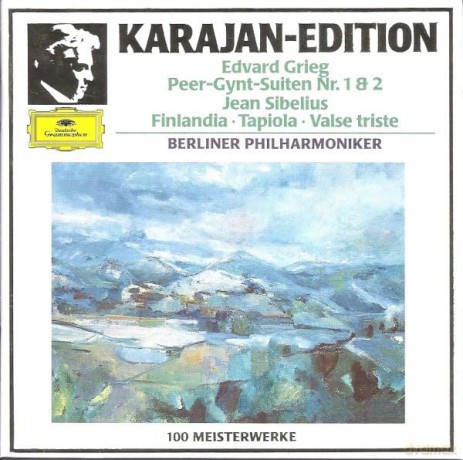 Berliner Philharmoniker & Herbert von Karajan: KARAJAN-EDITION ||| Grieg: Peer-Gynt-Suiten Nr.1&2, Sibelius: Finlandia, Valse Triste, Tapiola [CD]